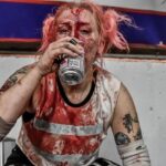 Allison Woodard Instagram - if i never make it home tonight, the streets have swallowed me whole . . . #alliekatch #wrestling #womenswrestling #intergenderwrestling #tagteamwrestling #bussy #wargames #gcw #gamechangerwrestling #pabst #tui #trappedunderice