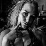 Allison Woodard Instagram - i can’t see me cry ever again . . . . #alliekatch #wrestling #womenswrestling #intergenderwrestling #tagteamwrestling #bussy #beyond #beyondwrestling #blackandwhite #ladygaga