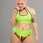 Allison Woodard Instagram - ive fallen into emptiness i want you cus were both insane . . . . . #alliekatch #wrestling #womenswrestling #deathmatchwrestling #intergenderwrestling #impactwrestling #impact #theweeknd