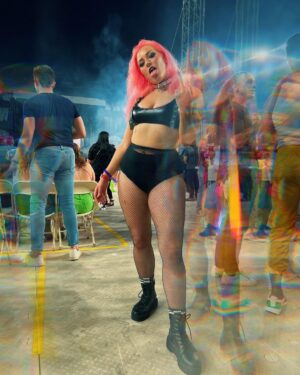 Allison Woodard Instagram - “through alchemy the artist's mind's a maze, a labyrinth of souls of joy and plight…. and might.”
.
.
.
.
#alliekatch #wrestling #womenswrestling #tagteamwrestling #intergenderwrestling #ladygaga #chromaticaball #chromatica #metlife