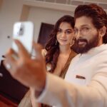Allu Arjun Instagram - Memorable Day with my most favourite people 🖤 #nationalawards #nationalawards2023