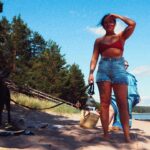Alma Hätönen Instagram – Juhannus part 2 with these cuties☀️