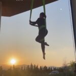 Alma Hätönen Instagram – Just me doing what I love in the most beautiful sunset🥹

#aerialhammock #aerial #thailand #sunset #explore #explorepage #foryoupage