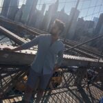 Alp Navruz Instagram - Güneş yaz aylarını özletmiştir. #tb Brooklyn Bridge