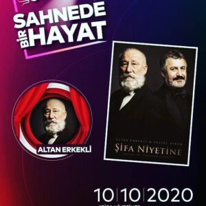 Altan Erkekli Instagram - Şifa Niyetine 10.10.2020 Cumartesi akşamı saat 20 00 de Harbiye Açık Hava'da...Herkesi bekliyoruz...#harbiyeacikhava #harbiyecemiltopuzluaçıkhavasahnesi #yaşasıntiyatro #açıkhavadatiyatro #ibbkültürsanat #şifaniyetine @altan_erkekli @veyseldiker67