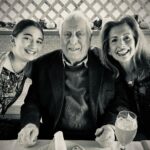 Alysia Reiner Instagram - Join me in wishing this gentleman - Great grandpa Arnold J Davis- a very happy 100th birthday!! 100 trips round the sun, what a miracle. He , like my daddy, taught me to celebrate everything, find the everyday miracles, even on the darkest days. I love you gramps. #goodgenes #happy100thbirthday #happybirthdaytoyou #100 Birthday Land!!