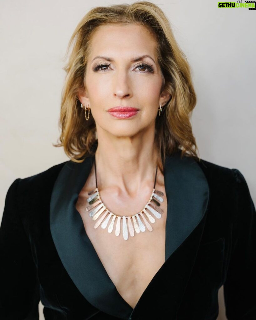 Alysia Reiner Instagram - WE WILL NEVER STOP. Staying focused, determined, hopeful. Now more than ever, we are proud to partner with the NNAF in support of their essential work providing safe access to abortion. 20% of profits from sales of the Dissent II necklace will be donated to @abortionfunds Worn here by the radiant Alysia Reiner, the Dissent II is a tribute to the life and legacy of Ruth Bader Ginsburg. #weDISSENT  To learn more about @abortion funds, please visit abortionfunds.org If buying a necklace isn’t your thing but supporting abortion rights is, please consider giving any amount directly to their mission. Necklace by @gabymossdesigns Model: @alysiareiner Photographer: @cindytrinh.photo Make up Artist: @lookshoshana Hair Stylist: @jimenamuanyc Production: @ali_gramz #Dissent #DissentNecklace #ReproductiveRights #AbortionRights