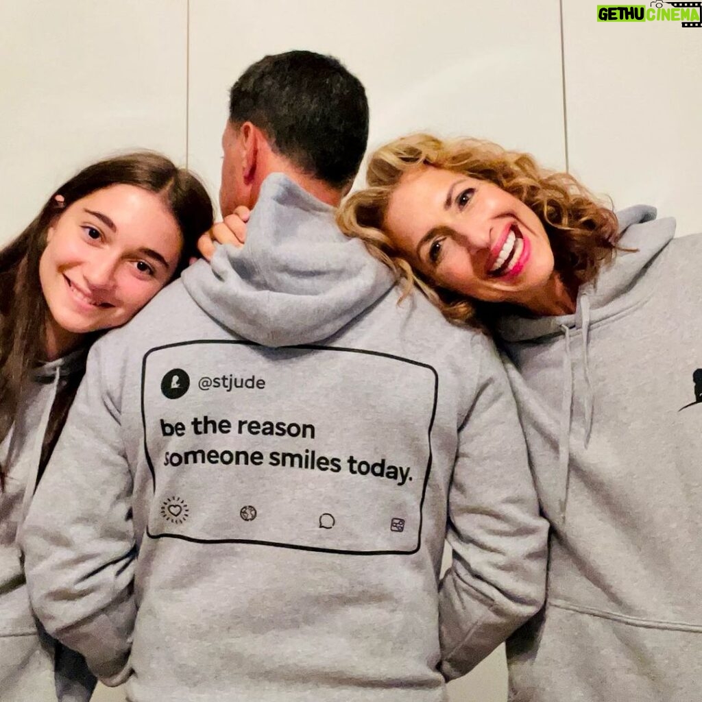 Alysia Reiner Instagram - Hi friends, September is childhood cancer awareness month & I would love you to join us & St. Jude Children’s Research Hospital® in this hoodie campaign!! LINK IN BIO St. jude families NEVER RECEIVE A BILL from St. Jude for treatment, travel, housing, or food - because all they should worry about is helping their child live. LINK IN BIO September, join St. Jude Children’s Research Hospital® in recognizing Childhood Cancer Awareness Month. We won’t stop until no child dies from cancer. With your support, we’ll be one step closer to that day. One cure closer. One child closer. This month and every month: Let’s cure childhood cancer. Together. @stjude #StJudeAmbassador #cancersucks #fuckcancer #cancerawareness #childhoodcancerawareness #childhoodcancerawarenessmonth #childhoodcancer #childhoodcancerwarriors #childhoodcancerresearch #childhoodcancersupport St Judes Children Hospital