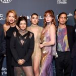 Alysia Reiner Instagram - About last night…Thank you @criticschoice for the best reason ever to have a @msmarvelofficial family reunion. I could not be more thrilled to be part of this bunch of spectacularly talented gorgeous and GOOD HUMANS. Thank you @sanaamanat622 for your brilliant brain that created Kamala, this gorgeous world & welcoming me into this family. Thank you @marvelstudios @disneyplus @victoriaalonso76 @kevinfeigemarvelstudios for making it!! It was so magical meeting so many heros ( @thejameshong !!), my actor girlcrush @zchao & being inspired by so much incredible art. Thank you dream team Cinderella squad: @antonmakeup @jinbanghair @juleswstylist_ @tomford @albertoparadajewelry @paumelosangeles @abelita_pr Also is it just me or do I look like I’m a vampire in the last picture?? #criticschoiceawards #bestensemblecast #familyreunion #girlcrush #actorcrush #dreamcometrue❤️ #goodisnotathingyouareitsathingyoudo Critic's Choice Movie Awards