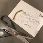 Alysia Reiner Instagram - In solidarity with the women and girls in Iran, I’m sending a lock of my hair to Iranian officials. Join me. Check out @youvegotmailiran for more info. #youvegotmailiran #mahsaamini #opiran ( I mailed as soon as I landed! Hi LA!) 10,000 Feet