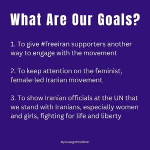 Alysia Reiner Instagram - In solidarity with the women and girls in Iran, I’m sending a lock of my hair to Iranian officials. Join me. 

Check out @youvegotmailiran for more info. 

#youvegotmailiran #mahsaamini #opiran 

( I mailed as soon as I landed! Hi LA!)