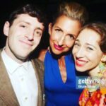 Alysia Reiner Instagram - Could not love these humans more. @alexedelman 👏 BRAVO 👏 DO NOT MISS @justforusshow On Broadway. THE GLOWING reviews ( @nytimes critics pick!) are all true. & @reginaspektor my heart always expands in your presence. Thank you both for the truth, laughter & music you bring our planet. To the extraordinary team who brought this to the stage - @rachsuss @jennygersten @thisisseaview & my @rebootjewish family THANK YOU!!! #justforus #broadway #reboot #hudsontheatre #comedy #antisemitism Hudson Theatre