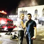 Alysia Reiner Instagram - Wait, so you didn’t go into a live fire to practice putting out fires 🔥 for your Friday night date night? So…what did you do? #datenight #firefighterfamily #firefighterlife #datenightideas #doshitthatscaresyou #doshitthatmatters #taxpayer #fireacademy #keeptraining #service #protectandserve #dumpsterfirediaries #iamafirefighter #keeplearning Fire Island, New York