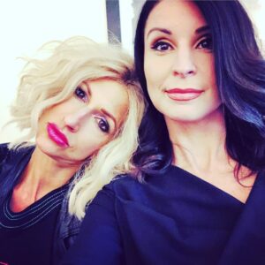Alysia Reiner Instagram - What should our band name be?

@officialbethdover missing you & our crazy #WANDA adventure. And love that we met playing enemies & crazy grateful for all of the @oitnb family &adventure. 

Happy Friday y’all. Maybe reach out to someone you haven’t hugged lately and tell um ya miss um. 

#flashbackfriday #fbf #orangefamily #oitnb
