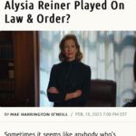 Alysia Reiner Instagram - Law & Order: SVU 25th anniversary celebration celebrating the miraculous @therealmariskahargitay & @dickwolf @dickwolf_entertainment . When I was a baby actor it was for sure on my vision board to be on the show , she couldn’t have even fathomed 7 different characters across shows?! Thank you @nbclawandorder @nbc.svu for so much incredible story telling for so many years!! & happy birthday Mariska!!! #lategram #lawandordersvu #lawandorder #lawandorderspecialvictimsunit