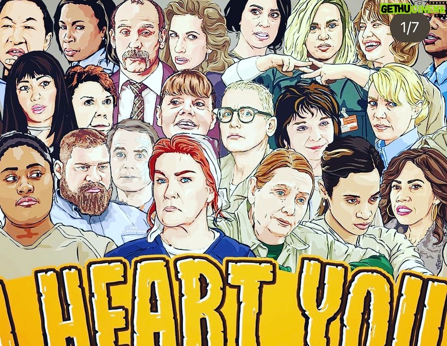 Alysia Reiner Instagram - 10 years ago today, this 🦄 @ijnej , brought a whole lot of magical humans together to create something life-changing for me and countless others. I miss playing with them every day - both on screen and off. I made forever friends. Jenji taught me that you can make art that entertains, makes people laugh and cry and feel and scream at the television, and also changes the world. The way the we see our incarcerated population, trans folks & our LGBTQ+ community EVOLVED & I will forever be grateful to have been part of that story telling that created more love, compassion & acceptance. And yes we are still fighting for the equality & change 1000 other ways. It’s what I want to do for the rest of my life – tell stories that entertain & also grow us all. Thank you @oitnb & all our INCREDIBLE FANS !! Tooooo many photos to include but these are : Season 1 premiere party, season 1 premiere in my living room, Danielle’s premiere on Broadway, celebrating @wpa_nyc , beloved @lavernecox teaching me to pose w us in fire island , & @victoryvague brilliant fan art . Y’all I would cell block with you anytime. Litchfield Penitentiary