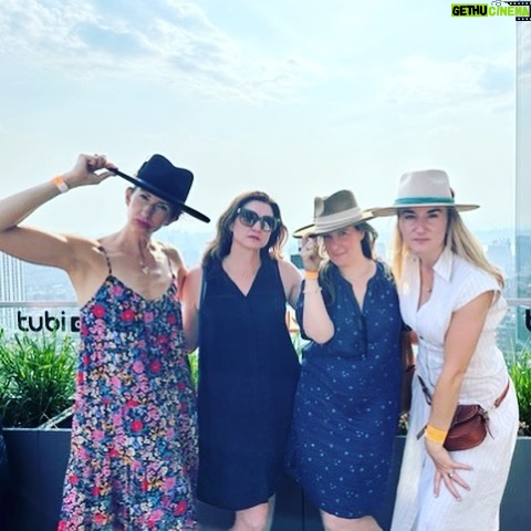 Alysia Reiner Instagram - Thank you @bfffestival for an incredible premiere of @ramonaatmidlife !! It’s one thing to meet your heroes, but it’s another to befriend them. @geenadavisorg I am so honored to call you friend for years now, and fellow champion for women & equality for all humans. And speaking of incredible women, I got to see some of my favorites at Tribeca this year! Love you all so much Stacey, Riva, Maria, Laura, Tristen ( congrats!!),and thank you Paula Weinstein and Jane Rosenthal and Nancy Lefkowitz for championing women so much at @tribeca @tribecafilmfestival - the @chanelofficial lunch always gives me such hope for a female filmmakers! Loved seeing you Piper & Jenn & meeting you Stephanie!! My Monday motivation is these extraordinary women, and all the others whose art & SOUL BEARING COURAGE & VULNERABILITY continues to inspire me daily thank you thank you thank you. #mondaymotivation #lategram #tribecafilmfestival #bentonvillefilmfestival #geenadavis #geenadavisinstitute #chanel #aliceandolivia #prabalgurung #vintage #vintagestyle #reuserevolution #reusereducerecycle♻️ Bentonville Film Festival