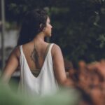 Amala Paul Instagram - Heaven helps those who help themselves. So do your best and let the higher power do the rest 💚🪬 #dream #believe #create #love #pray #repeat