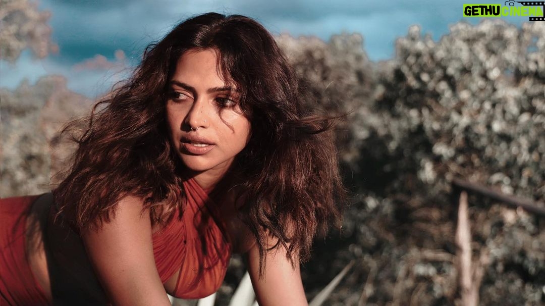 Amala Paul Instagram - Paint It Red ❤️ Captured by:- @chathan__ Production :- @shyamal.ap #artistsoninstagram #naturephotography #blooming #femininepower #goddess #shaktiempowerment #warrior #lightscameraaction #travelgram #fireceandfearless #wanderlust #exploremore #mountainlife #instanature #hikingadventures #exploretheworld #mountainlovers #forestvibes Mudumalai Tiger Reserve