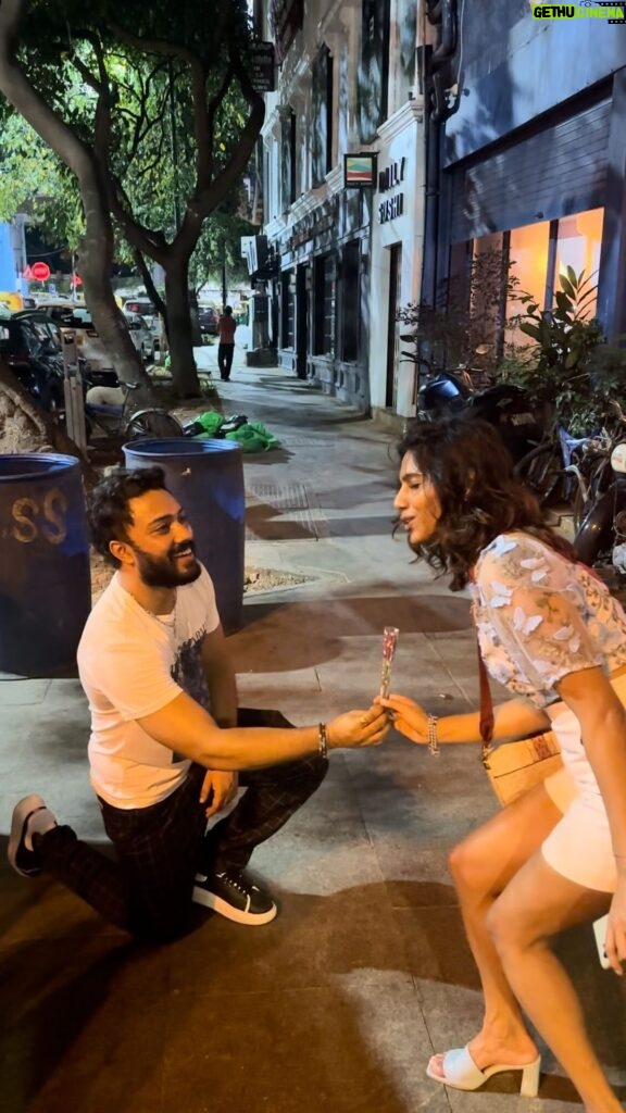 Amala Paul Instagram - Watching them grow as a couple, hand in hand, fills my heart with joy. Their love is a true inspiration, showing that together they can conquer anything. Here’s to my incredible brother and sister-in-law, may your love story continue to unfold with grace and magic. Happy anniversary Jithu chettan and Alcoos 💞🙌🏼🪬