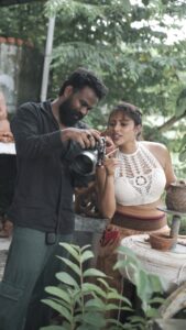 Amala Paul Instagram - Behind the scenes of a claytastic adventure💫 The #ClayPlayCrew Creative director : @viimal Production : @shyamal.ap Captured by: @_harikumar._ @haaary._ Photography assist : @_fahadh_x_ Loc : @terracraftskochi #handpottery #pottery #artwork #potterygram #ceramic #clay #handmade #craftsmanship