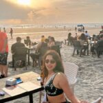 Amala Paul Instagram - “Seaside serenity” #beach #beachvibes #outdoor #Seaside #sunset #sky #colours #summer #goadiaries
