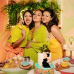 Amala Paul Instagram - A decade-long journey of love and friendship - celebrating Serah’s baby shower 🫄🎂 Cheers to Bff @rachel_maaney for throwing an awesome baby shower, the decor was just as colorful as our memories and journey together! 💖👶🏽 Congratulations @pearlemaany and @srinish_aravind for a magical new beginning! 🌈 Wishing all the happiness to the family for their new journey ahead! 🌟🤍 #babyshower