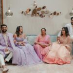 Amala Paul Instagram - Wrapped in love, surrounded by family. Happy Diwali 💖✨🪬 #blessedunion #family