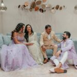 Amala Paul Instagram - Wrapped in love, surrounded by family. Happy Diwali 💖✨🪬 #blessedunion #family