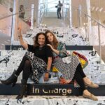 Amanda Cerny Instagram - Unforgettable!!!! @therealdvf @dvf the FAIRY GOD MOTHER OF FASHION created her first*** ever zero waste🌱 “scrap wrap dress” and designed it just for me! 🥹LIKE WHAT IS LIFE!???! We did this together along with these very talented design school students to campaign for more sustainable design methods in fashion ❤️ all shot by friend and wildly talented photographer @ryanhattaway ! Write this in the history books because I don’t think this was on anyone’s bingo card! 😂😂Such an honor and so happy to work with such a collaborative superstar from a complete different realm than myself . This goes to show, with hard work and passion, anything is possible- no one can limit your dreams . Keep going.📈❤️🍃🌱 New York, New York