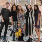 Amanda Cerny Instagram - Unforgettable!!!! @therealdvf @dvf the FAIRY GOD MOTHER OF FASHION created her first*** ever zero waste🌱 “scrap wrap dress” and designed it just for me! 🥹LIKE WHAT IS LIFE!???! We did this together along with these very talented design school students to campaign for more sustainable design methods in fashion ❤️ all shot by friend and wildly talented photographer @ryanhattaway ! Write this in the history books because I don’t think this was on anyone’s bingo card! 😂😂Such an honor and so happy to work with such a collaborative superstar from a complete different realm than myself . This goes to show, with hard work and passion, anything is possible- no one can limit your dreams . Keep going.📈❤️🍃🌱 New York, New York