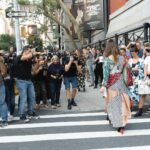 Amanda Cerny Instagram - Unforgettable!!!! @therealdvf @dvf the FAIRY GOD MOTHER OF FASHION created her first*** ever zero waste🌱 “scrap wrap dress” and designed it just for me! 🥹LIKE WHAT IS LIFE!???! We did this together along with these very talented design school students to campaign for more sustainable design methods in fashion ❤️ all shot by friend and wildly talented photographer @ryanhattaway ! Write this in the history books because I don’t think this was on anyone’s bingo card! 😂😂Such an honor and so happy to work with such a collaborative superstar from a complete different realm than myself . This goes to show, with hard work and passion, anything is possible- no one can limit your dreams . Keep going.📈❤️🍃🌱 New York, New York