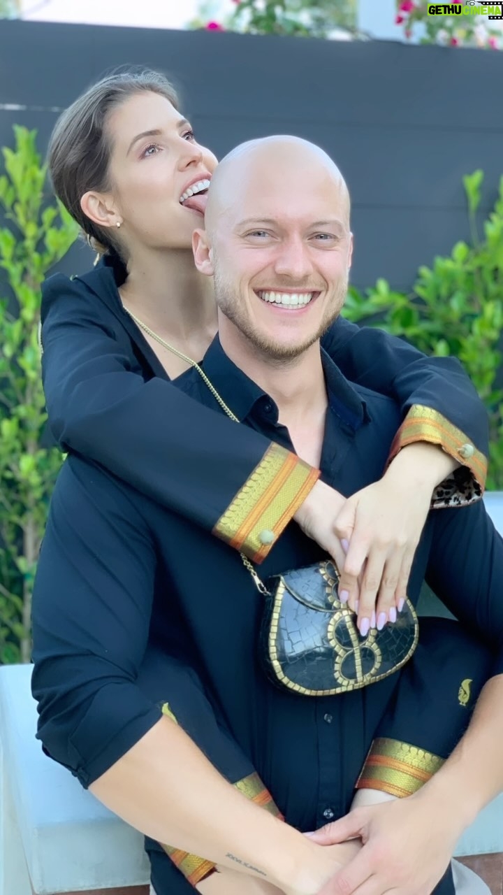 Amanda Cerny Instagram - Some Valentine’s Day PDA!💋💌👅 🤪@johannesbartl