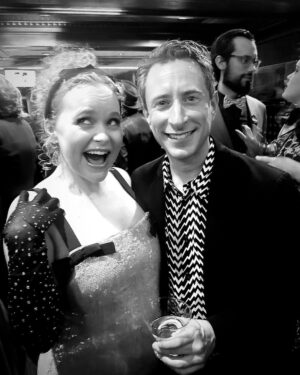 Amanda Jane Cooper Instagram - “I want to remember this moment always.” 💚

1. Photo of joy & a baby bump by the legendary @emiliomadrid for @broadwaycom. 💚
2. The man who changed my life and first believed in me when we met at @cmudrama…thank you always Stephen! My journey as Glinda began & continues because of you. 💚 
3. Starry @mckenziekurtz!! 20th Anniversary Bubble Queen. Lady, you are amazing. Congratulations!! 💚
4. The day I made my Broadway debut I met @norbert_leo_butz at my voice lesson. More to come on that story. Thank you for your kindness! 💚
5. Posing cutely: a special skill. Always a gift to share time with @bensplatt. 💚
6. Corinne McFadden Herrera,
Associate Choreographer (thank you for teaching meee) & OBC. And @therealmannyherrera, Original Chistery! 💚
7. Craig Burns, there aren’t enough words. So grateful for your support all these years. Life changing. You’re the best! 💚
8. Allie Trimm being so gorgeous! 💚
9. Front of house staff at the Gershwin: chef’s kiss. 💚
10. I have been changed for good. 💚