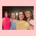 Amanda Jane Cooper Instagram - Behind the scenes of our “Popular” video shoot. 💁🏼‍♀️ Thank you @wicked_musical and @elleusa for debuting it TODAY! Honored to create with these incredible women. A pinch-me experience! #20thAnniversary Arranged by @backeys Makeup by @rachels_mane__flow Hair by @steve_schepis Directed by @david___holmes New York, New York