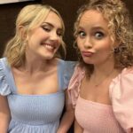 Amanda Jane Cooper Instagram - It’s giving bubble sisterhood. This queen! A phenom. A force. The voice. Her hilarity. So grateful to now know @mckenziekurtz. Run to the Gershwin to witness her brilliance! Thanks for being such a welcoming friend. Cheering you on always! #20thAnniversary Makeup by @steve_schepis Hair by @rachels_mane__flow New York, New York