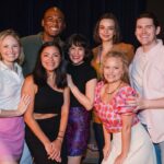Amanda Jane Cooper Instagram - One of the sweetest days of summer: @bwaycon edition! 🍓 Thank you @qubrown and @youvegotkev of @sentmenpod for hosting this splendid panel of wondrous @wicked_musical women. Stay tuned for episode details! @alyssajoyfox @jennydinoia @hayley_podschun @taliasuskauer Photos by @abrunkus BroadwayCon