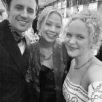 Amanda Jane Cooper Instagram - Last night with my @irish_rep family! A splendid gala featuring performances by Reeve Carney, Michael Cerveris, Kerry Conte, Jonathan Christopher, Melissa Errico, Kathryn Gallagher, Peter Gallagher, Amber Gray, John Keating, The Kennedys Band, Kylie Kuioka, Michael Mellamphy, Ciarán Sheehan, Gary Troy, and more! With my gorgeous date @_kateflanagan…actor, director, writer extraordinaire. ALL MY LOVING: THE LYRICS OF PAUL MCCARTNEY HONORING SIMON LORNE JAY CLAYTON, CHAIR Directed and Arranged by Charlotte Moore Full Orchestra and Chorus Under the Direction of @broadwaybelljb Introductions by Paul Muldoon (@themuldoon) So much love! ☘️🇮🇪 Jewelry by @marrincostellojewelry (Raven Chain) 🧡 First photo by @olivia0reilly (thnx girl) 🧡 The Town Hall