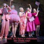 Amanda Jane Cooper Instagram - Let’s have a #WICKED20 celebration the Glinda way! 🫧 Thank you to everyone joining us today for our Pink Performance! WICKED The Musical