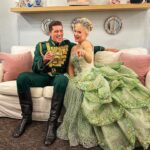 Amanda Jane Cooper Instagram - Litz go!! Congratulations to @litzjordan & @julielongstocking on the arrival of their baby girl Greta. A gift to do shows together on Saturday, August 19th! Jordan, you’re awesome. Enjoying every minute at the Gershwin through September 10th as 🫧bubble back-up🫧. Come see the fabulous @mckenziekurtz and team! Photo by @jesshvaughan 👗 WICKED The Musical
