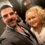 Amanda Jane Cooper Instagram – Incredible night honoring Barbara Mackenzie-Wood, our life changing acting teacher. After 37 epic years at @cmudrama, she retired this spring. A legend. We teared up to an amazing tribute by @zacharyquinto, were serenaded by @laharrington, celebrated with fellow Tartans & raised funds for @irondaleensemble – her theatre company here in Brooklyn. 

Thank you for your fire and passion and friendship Barbara!! We really love you. @bmacwood 

Swipe to meet Bubbles, @joemanganiello’s adorbs and sassy chihuahua. 🐕 

Jewelry by @marrincostellojewelry Irondale Ensemble Project