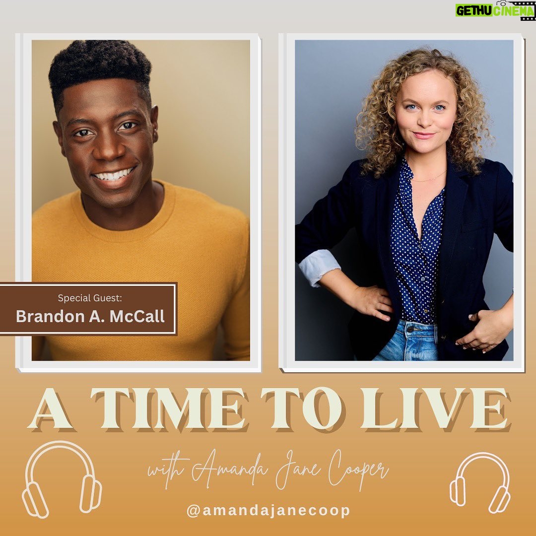Amanda Jane Cooper Instagram - New episode! With Brandon A. McCall: Broadway Leading Man // Starring in Disney’s THE LION KING as Simba, Faith vs. Fear & Why the NFL Needs a Marching Band 🎙️ Now available on @applepodcasts, @spotify, @audible, @iheartpodcast, @google & more. #ATimeToLivePodcast Brandon A. McCall, a native of Birmingham, Alabama currently stars as Simba in Disney’s THE LION KING on Broadway, having re-opened the show on Broadway in September 2021! McCall made his professional debut at the B Street Theatre in Sacramento, California performing in their school tour and children’s theatre. Later, he brought his talents back to his hometown and began performing with Red Mountain Theatre Company. Credits include SISTER ACT, DREAMGIRLS, SMOKEY JOE'S CAFÉ, Disney’s THE LITTLE MERMAID as Sebastian and in SCHOOLHOUSE ROCK with Birmingham Children's Theatre just to name a few. He has been in the films Woodlawn and The Deadliest Lie and looks forward to having a more significant presence in the TV/Film industry. McCall’s journey with Disney's THE LION KING unfolded with the national tour as an ensemble member/Simba understudy. He soon earned the lead role as Simba on the tour. After an 18-month Broadway hiatus, McCall is currently playing the lead role as Simba on one of Broadway’s biggest stages in the heart of Times Square. He has also made appearances on Good Morning America, The View, ABC’s Queen Family Singalong, NPR’s Tiny Desk and more! He received his Bachelor of Arts in Theatre from Alabama State University. McCall was initiated into the Beta Upsilon Chapter of Alpha Phi Alpha Fraternity, Inc. He has also been inducted into the 2022 Class of ASU’s 50 Under 50. McCall is grateful to God for his wife, Denika, daughters, Bréa and Briley, family, friends, supporters and the wonderful blessings that have been afforded to him! We’d love for you to give us a rating and a review! Many thanks to @_bam.i.am_ for appearing on this episode. So powerful! 🎙️ Produced by @OnAirWithQ New York, New York