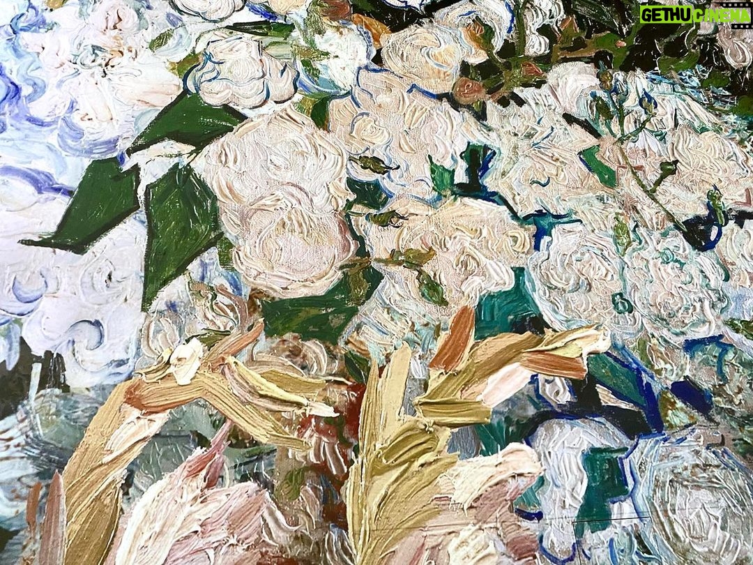 Amanda Righetti Instagram - Immersed in the beauty of #vangogh Lighthouse ArtSpace Los Angeles