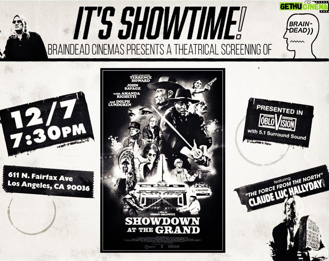 Amanda Righetti Instagram - Showdown At The Grand is screening at @braindeadstudiosfairfax this Thursday Dec 7th at 730pm! Link in bio for tickets