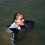 Amanda Righetti Instagram - Once upon a Crystal Lake… #fbf #fridaythe13th Lake Travis