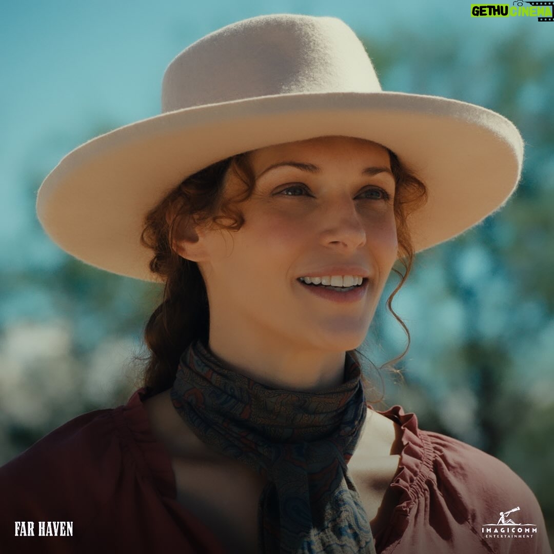 Amanda Righetti Instagram - A man wronged, a town in peril, and a chance at redemption. #FarHaven is now available on DVD and Digital