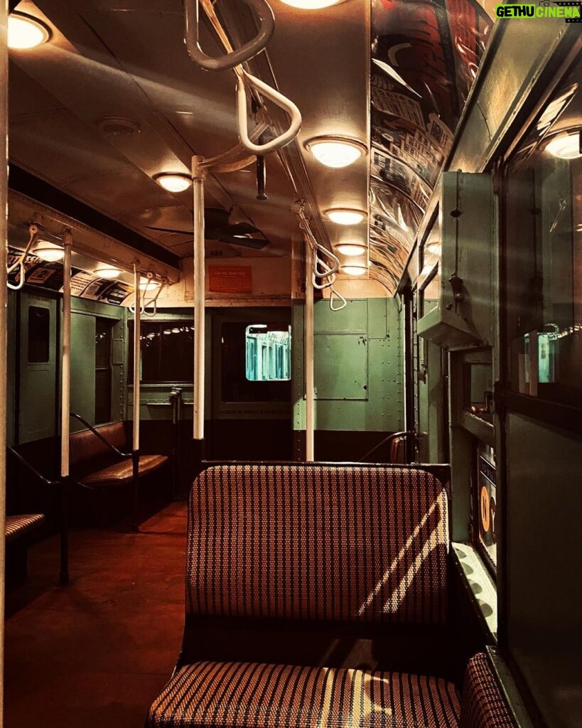Amanda Righetti Instagram - 🚂 New York Transit Museum