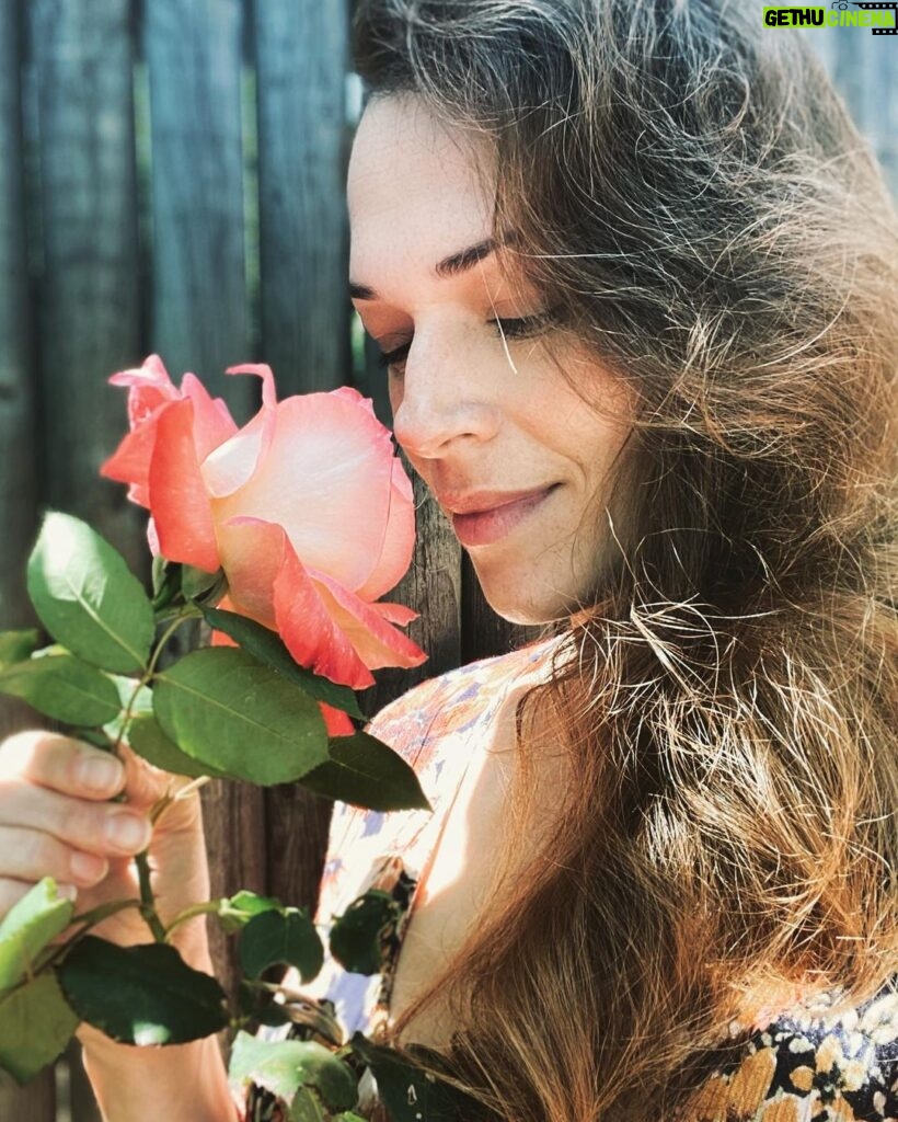 Amanda Righetti Instagram - The garden is in full bloom, and I #cannotgetenough 💐 Happy Easter! 💛
