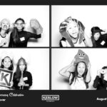 Amanda Zhou Instagram - Thank you @iamstephsong for keeping my trip on my toes and being silly with me. Congrats @keslowcamera for your one year! Cheers to @goldfishmedia for a great photo booth. #andaction #absfromlaughing #bubblegummacarons #girlsnight #cameras #filmcamera Rogers Arena