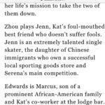 Amanda Zhou Instagram - Training started a couple months ago and filming wiill begin very soon. I am so stoked to start this new chapter that is very close to home. @deadline @netflix #spinningout #figureskating #deadlinehollywood